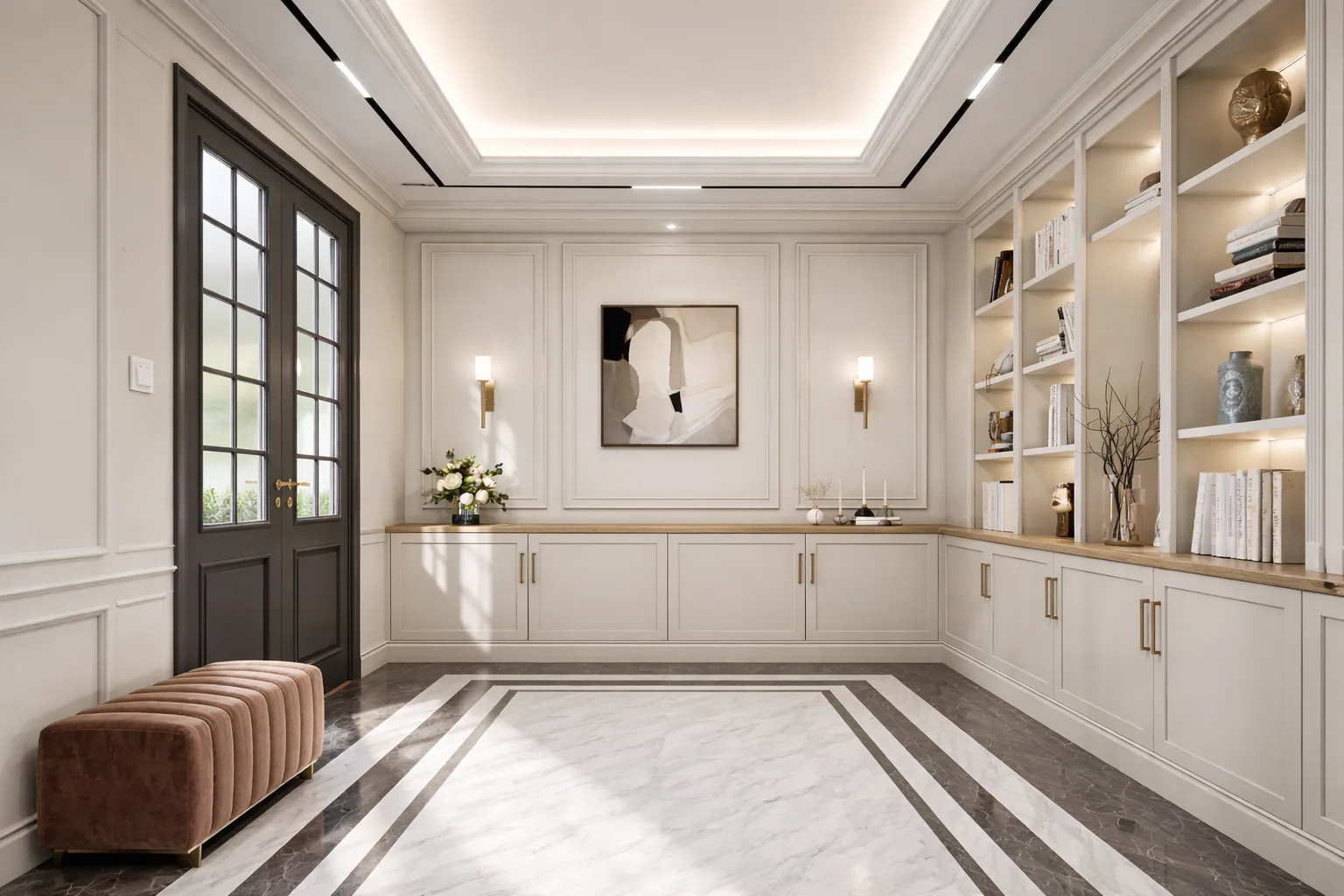 K Eve Residential — kitchen on handover day