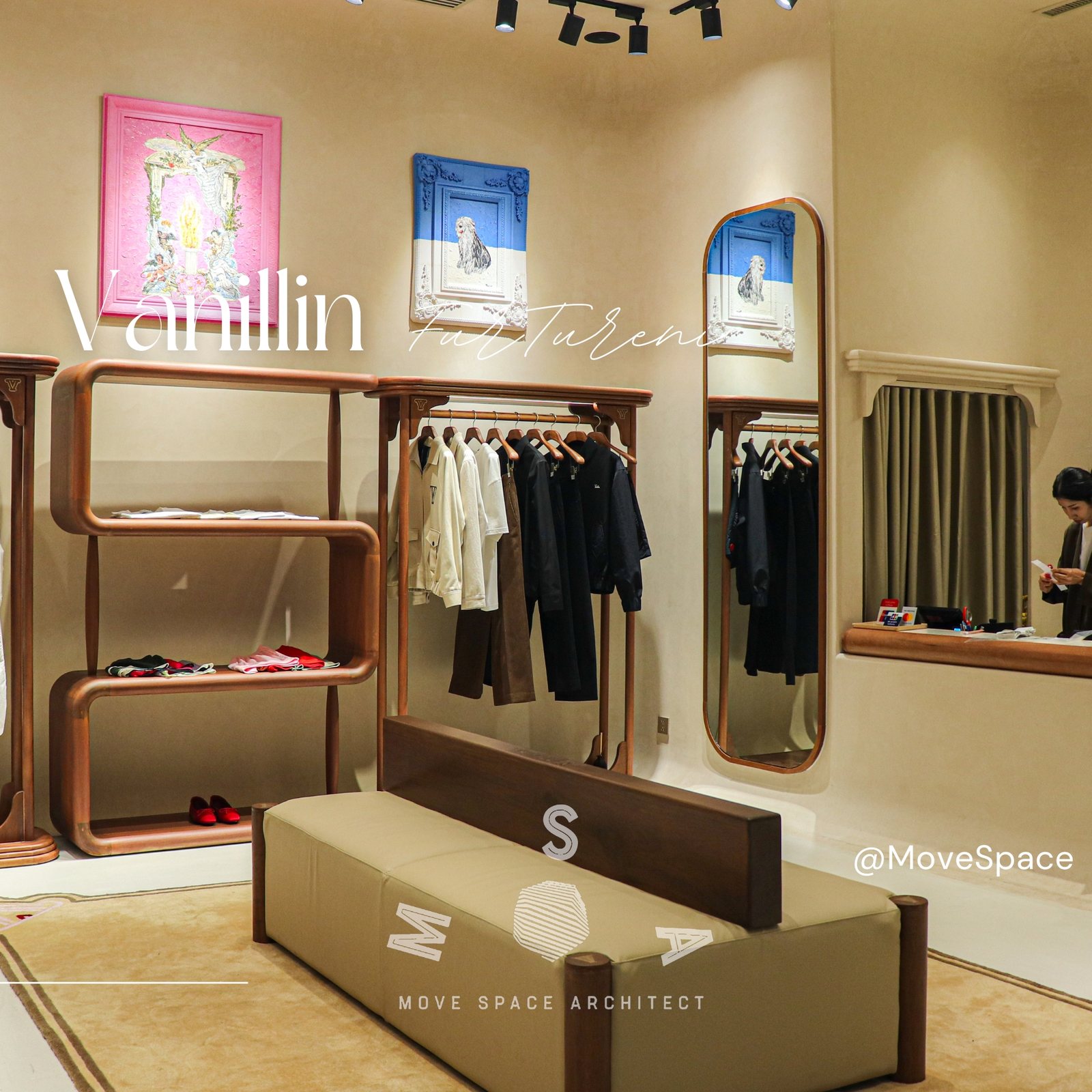 Vanillin at Central Embassy — the shop as built